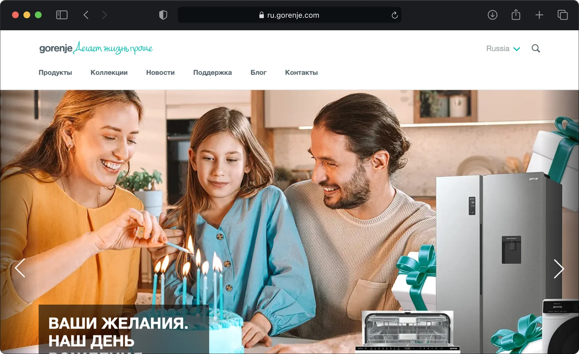 Gorenje Russia