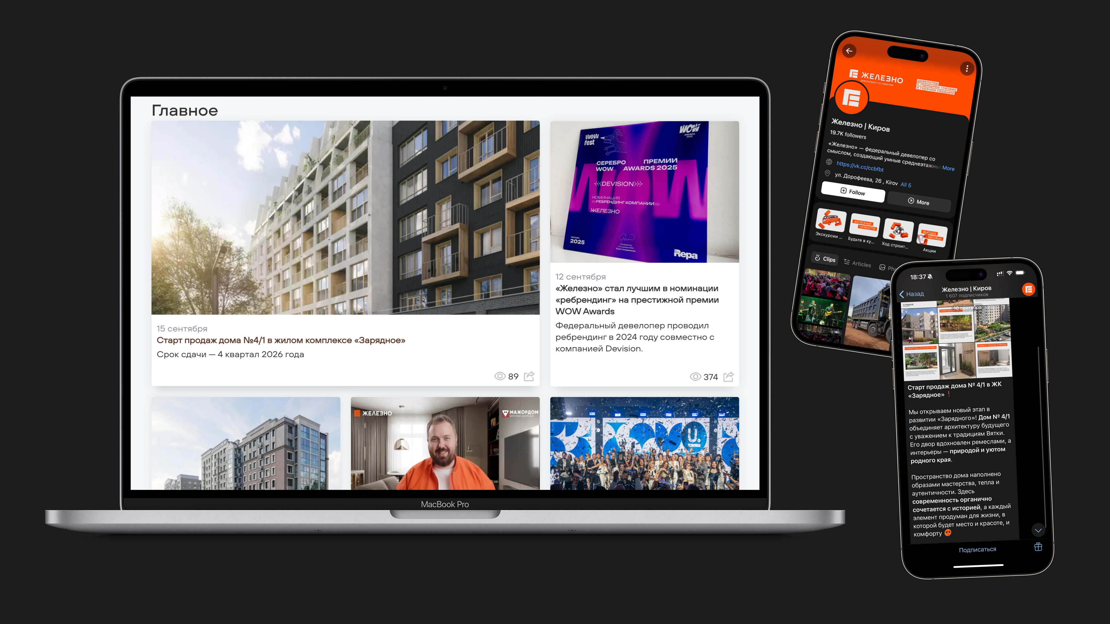 Соцсети и блог Железно